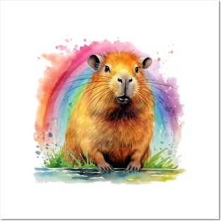 capybara Posters and Art